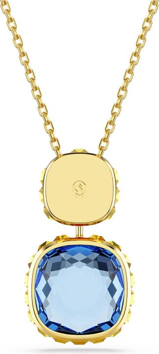 Swarovski Chroma Halskette Kissenschliff Mehrfarbig Gold