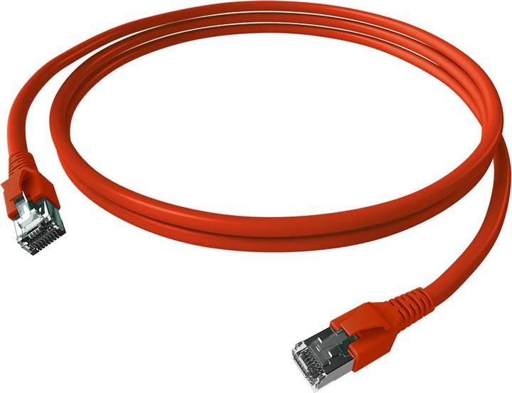 Actual product image Zellner group S/FTP PiMF patch cable (S/FTP, CAT6a, 10 m)