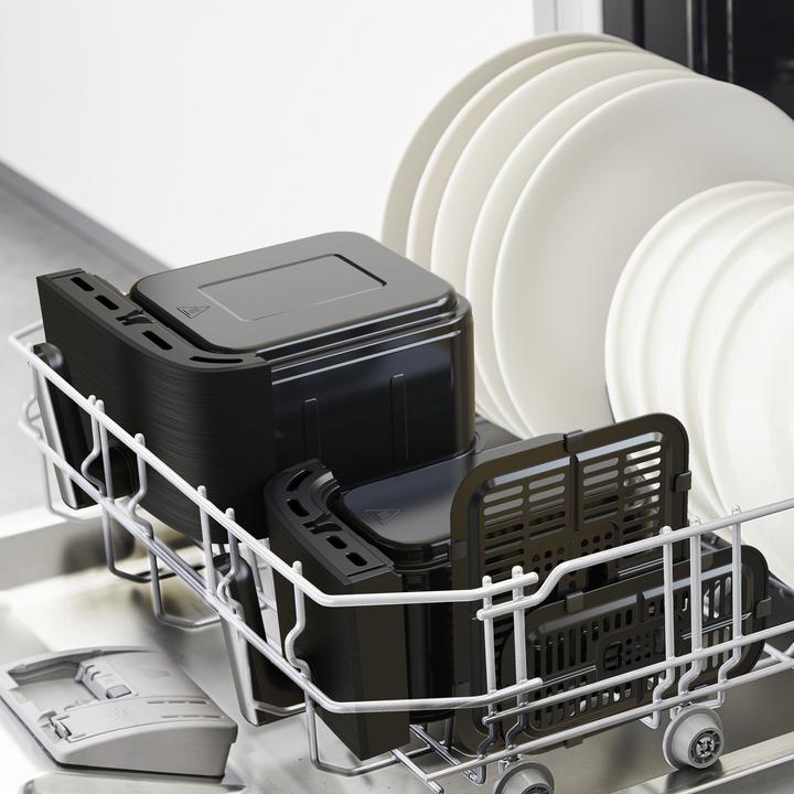 Produktbild Tefal EY9018 Dual Easy Fry Doppelkammer Heissluftfritteuse