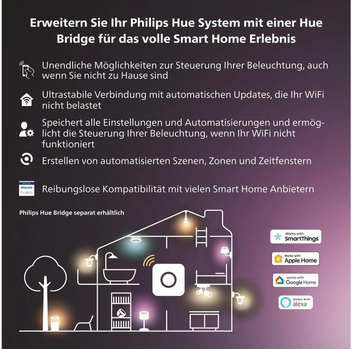 Actual product image Philips Hue Extension Cable 2.5m