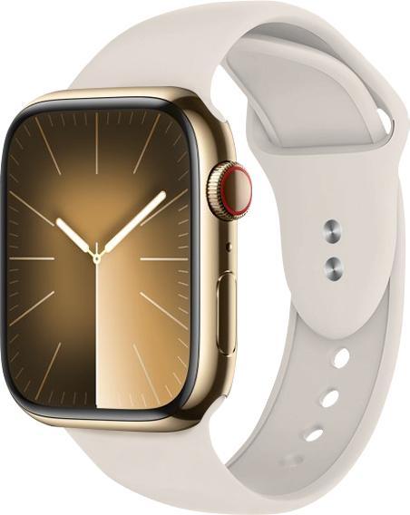 Produktbild Crong Liquid - Apple Watch Armband 38/40/41mm (Stein ohne) (Flüssiges Silikon, 3, 4, 9, Apple Watch Series 1)