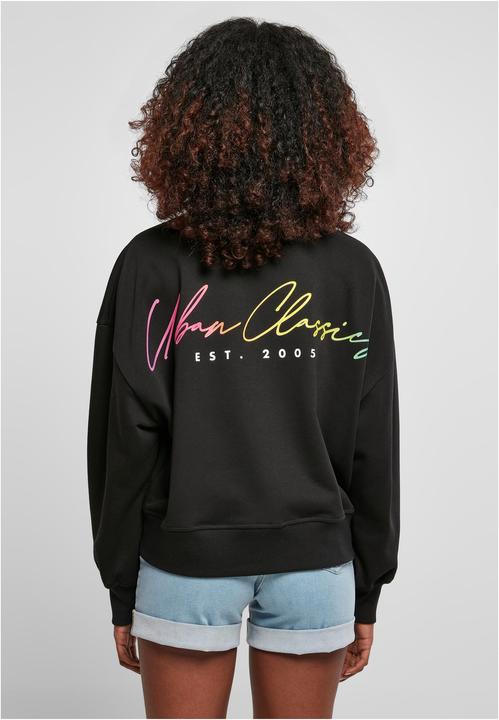 Produktbild Urban Classics Ladies Oversized Rainbow Crewneck (XS)
