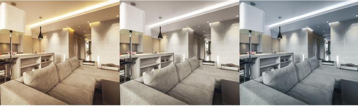 Produktbild Siro LED-Band SL-DUO Diamond Series 16,8W/m, IP20, 2700K - 6000K, 24 V/DC, 5000 mm (Warmweiss, 500 cm, Indoor)