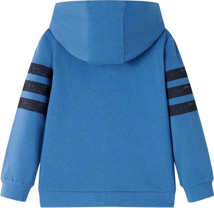 Produktbild VidaXL Kinder-Kapuzenpullover Blau 104,Material: 80 % Baumwolle. 20 (104)