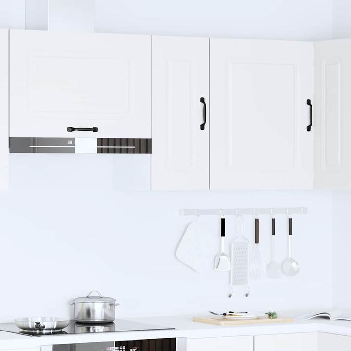 Produktbild VidaXL Küchen-Hängeschrank Kalmar Weiss Holzwerkstoff Wandschrank Küche (30 x 31 x 60 cm)
