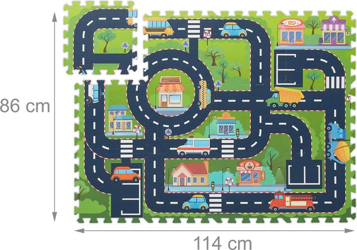 Produktbild Relaxdays Puzzlematte (30 x 30 x 1 cm)