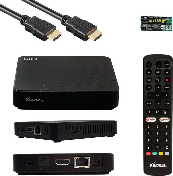 Actual product image Xsarius Q8 V2 (16 GB, IPTV)