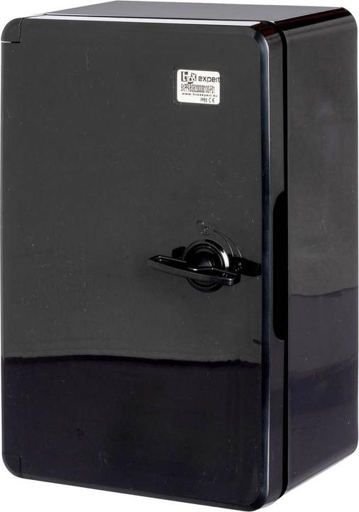 Actual product image Boxexpert BXPPABSB200300130-F01 Installation enclosure 130 x 200 x 300 ABS plastic Black 1pc. (Housing)