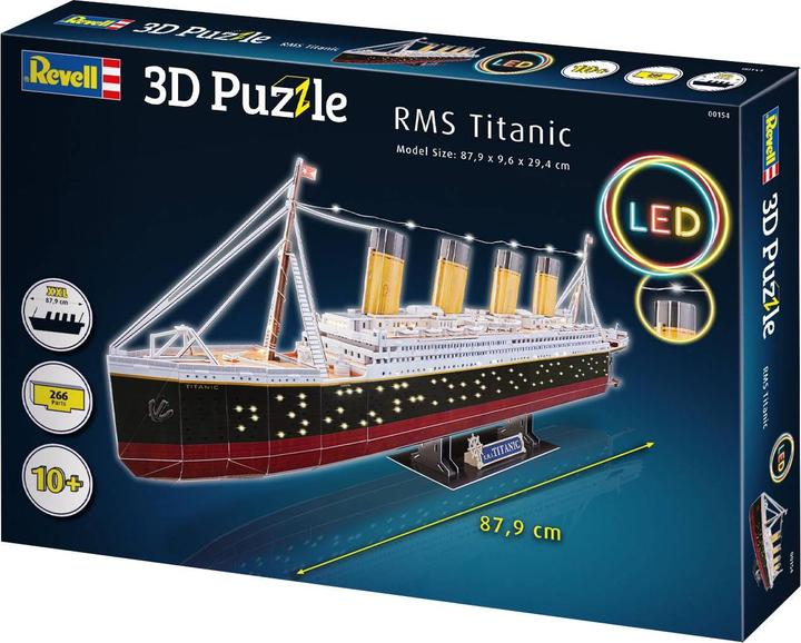 Image du produit Revell Titanic LED (266 pièces)