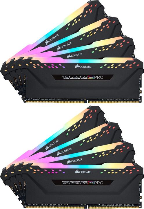 Actual product image Corsair Vengeance RGB Pro (8 x 32GB, 3200 MHz, DDR4-RAM, DIMM)