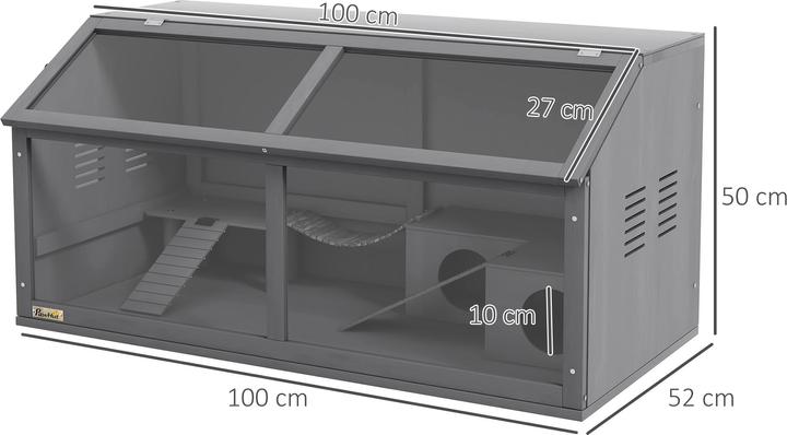 Actual product image PawHut Small animal cage