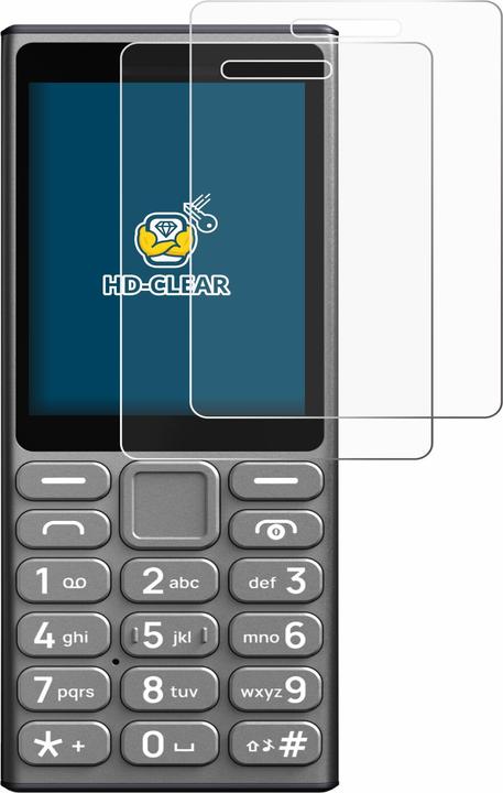 Actual product image BROTECT Screen Protector Clear (2 Piece, Nokia 110 4G (2023))