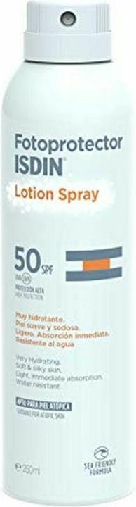 Actual product image Isdin FOTOPROTECTOR lotion spray SPF50+ 200 ml (Sun spray, SPF 50+, 200 ml)