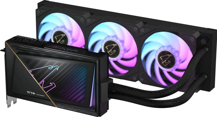 Actual product image Gigabyte AORUS GeForce RTX 5080 Xtreme Waterforce (16 GB)