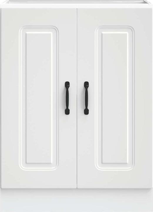 Produktbild VidaXL Küchen-Hängeschrank Kalmar Weiss Holzwerkstoff Wandschrank Küche (30 x 31 x 60 cm)