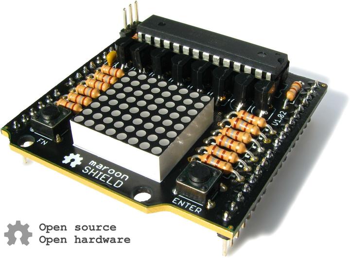 Nicai Systems Nicai maroon Shield