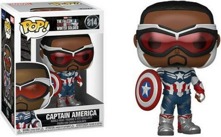 Actual product image Funko Pop! Falcon & Winter Soldier : Captain America (814)