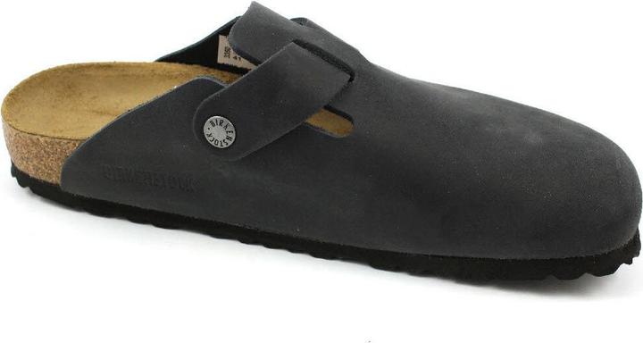 Actual product image Birkenstock Boston Nubuck Leather Oiled Narrow (41)