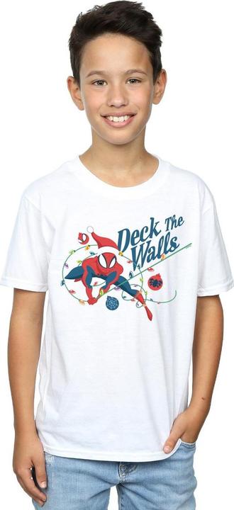 Image du produit - T-shirt SPIDER-MAN DECK THE WALLS - Garçon (140, 146)