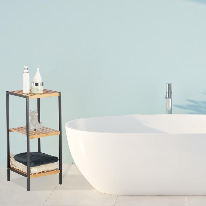 Image du produit Relaxdays Étagère Universelle Sur Pieds (30 x 30 x 70 cm)
