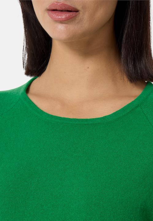 Immagine prodotto Cash-Mere Kaschmir Rundhals Pullover mit Seitenschlitzen (S)
