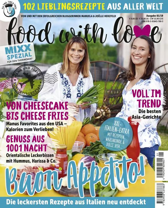 Actual product image Sonderheft MIXX: Food with Love (German, Manuela Herzfeld, Joelle Heart Field, 2019)