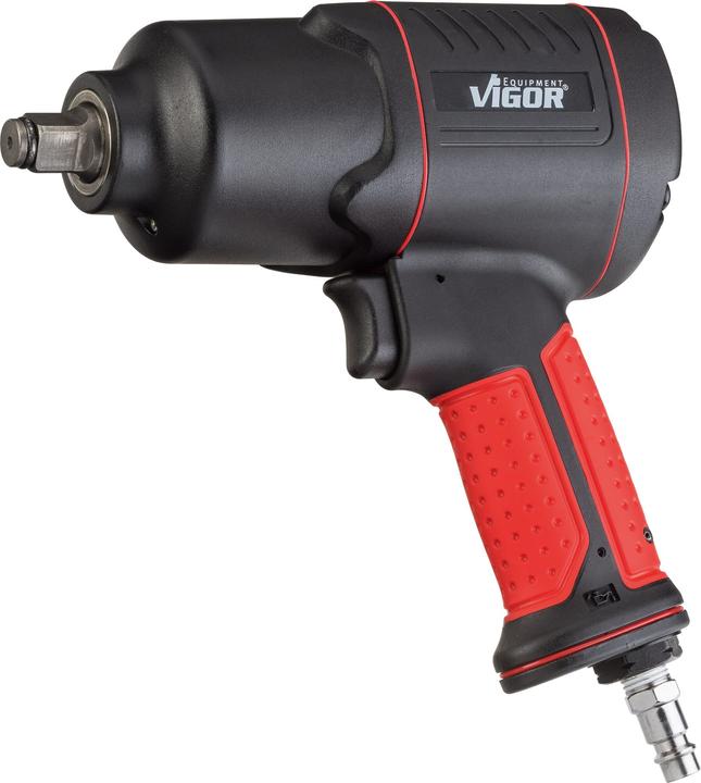 Actual product image Vigor Impact wrench ∙ V4800 ∙ Maximum loosening torque: 1200 Nm ∙ Square 12.5 mm (1/2 inch) ∙ 186.8 m... (Electrical connection)