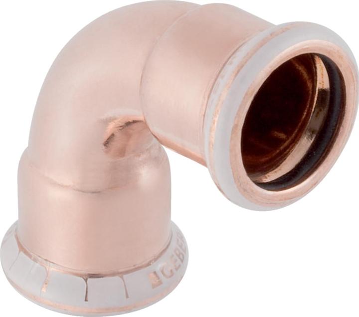 Produktbild Geberit Mapress Kupfer elbow 90 ° 22 mm (60104) (Winkelverbindung)