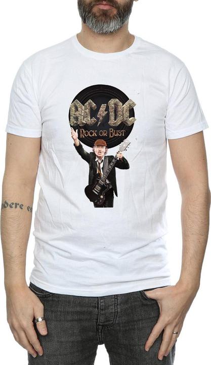 Immagine prodotto AC/DC Rock Or Bust Maglietta Angus Young Uomo (L)