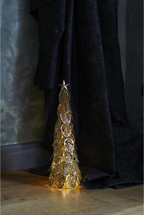 Actual product image Sirius LED table decoration Kirstine deco tree, gold