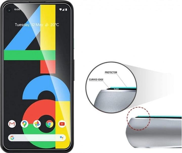 Produktbild Screenguard Google Pixel 4a 5G Panzerglas Schutzfolie Case Friendly Design (1 Stück, Google Pixel 4a 5G)