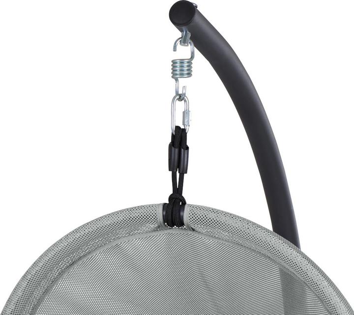 Actual product image Siena Garden Lagoma Hanging Chair Grey (26.80 kg)