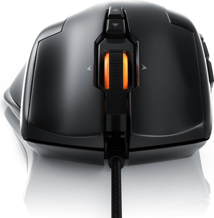Immagine prodotto Titanwolf Mouse laser da gioco con 12 pulsanti programmabili | Mouse con 10800 dpi | Velocità di polling fino (Cablato)