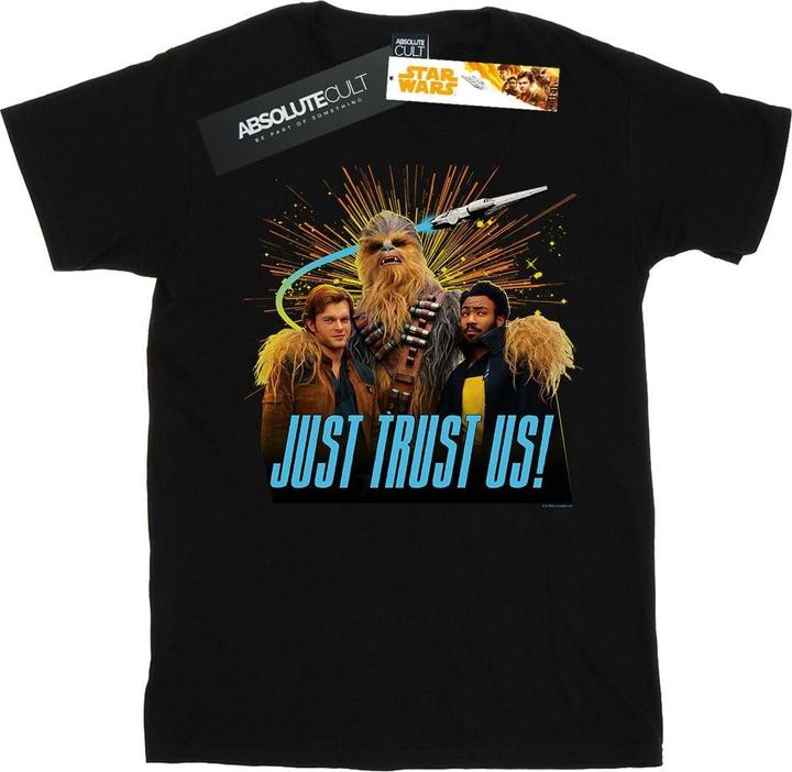 Star Wars Solo Just Trust Us TShirt (S)