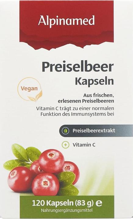 Image du produit Alpinamed Capsules aux canneberges (1 pièce(s), Capsules, 120 g)