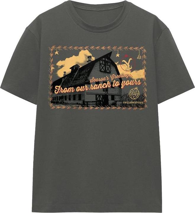 Produktbild Yellowstone Seasons Greetings From The TShirt weihnachtliches Design (M)