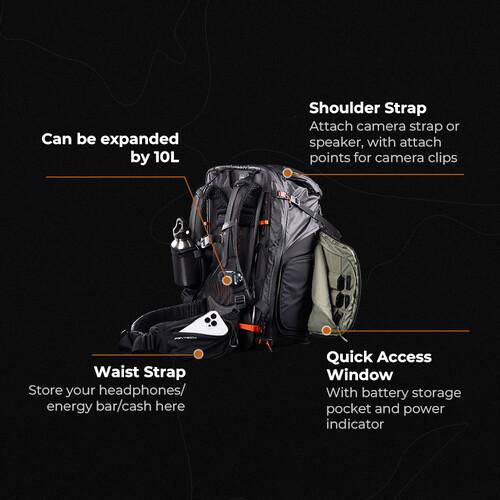 Image du produit Pgytech OnePro Flex (Sac à dos photo, 30 l)