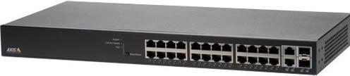 Actual product image Axis T8524 POE+ NETWORK SWITCH (24 ports)