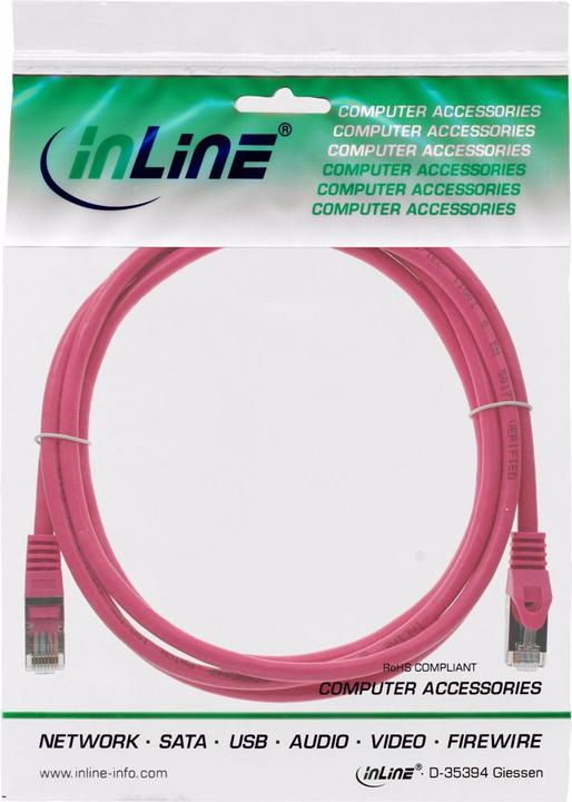 Immagine prodotto InLine Cavo patch (S/FTP, CAT5e, 0.25 m)