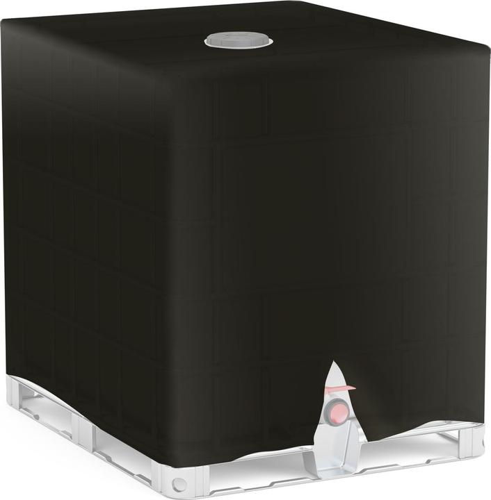 Actual product image Wiltec IBC Container Cover protective hood Protection hood Rain protection Rain water tank 1000 l (1000 l)