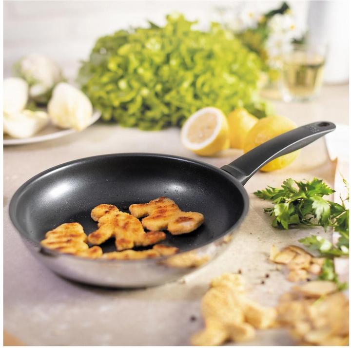 Productafbeelding Kuhn Rikon Klassieke koekenpannenset 24/28 cm (28 cm, Koekenpan, Roestvrij staal)