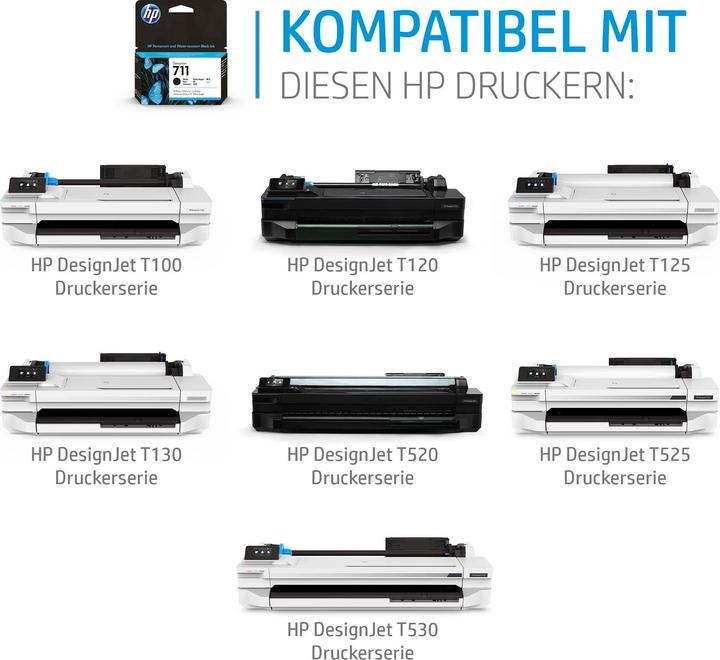 Actual product image HP 711 (Y)