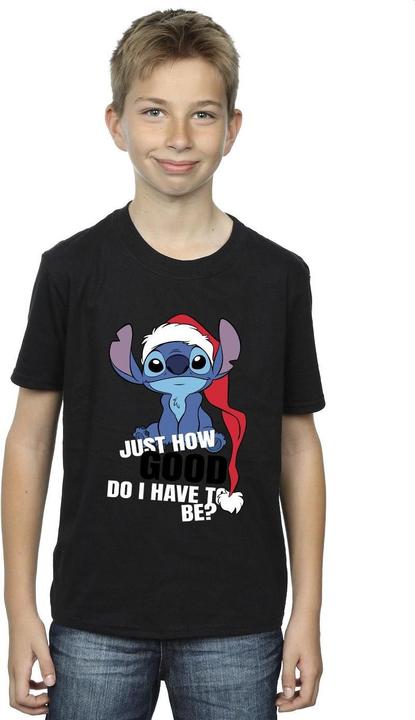 Actual product image Disney Boys Lilo & Stitch Just How Good T-Shirt (152, 158)