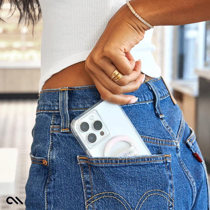 Actual product image Case-Mate Magnetic mobile phone handle