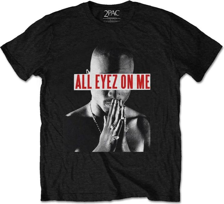 Actual product image Tupac Shakur Unisex Adult All Eyez On Me T-Shirt (M)