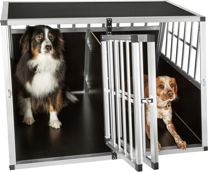 Actual product image tectake Double (Dog, Safety closure)
