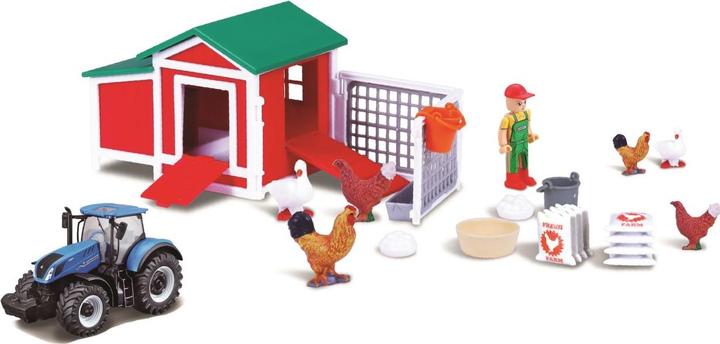 Actual product image Bburago Chicken coop with tractor