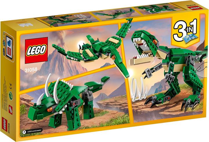 Immagine prodotto LEGO Dinosauro (31058, LEGO Creator 3-in-1)