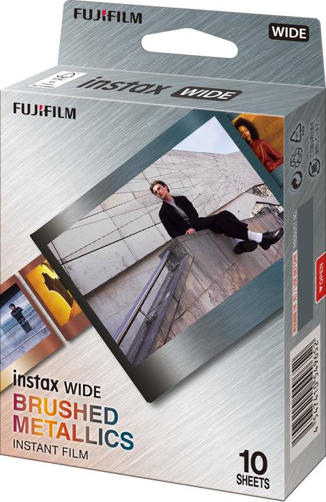 Produktbild Fujifilm Instax Wide 10 Blatt Brushed Metallics (Instax Wide 300, Instax Wide 400)