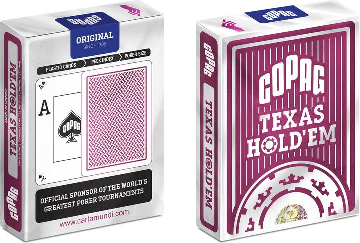 Actual product image Copag Texas Holdem Peek Face